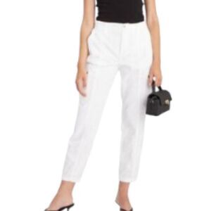Sanctuary Skylar Cargo Pants White 31 NWT
